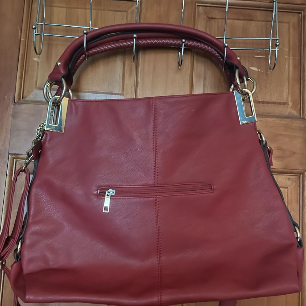 Big red purse